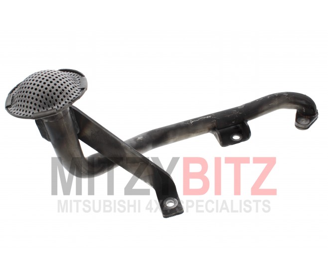 ENGINE OIL SUMP PAN STRAINER FOR A MITSUBISHI V10-40# - COVER,REAR PLATE & OIL PAN