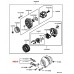 ALTERNATOR ADJUSTING BRACE KIT FOR A MITSUBISHI GENERAL (EXPORT) - ENGINE ELECTRICAL