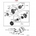 ALTERNATOR FOR A MITSUBISHI V78W - 3200D-TURBO/LONG WAGON<01M-> - GLS(NSS4/EURO2),5FM/T LHD / 2000-02-01 - 2006-12-31 - 