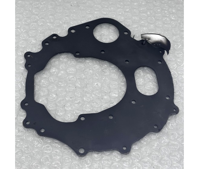 REAR CYLINDER BLOCK PLATE FOR A MITSUBISHI V90# - COVER,REAR PLATE & OIL PAN