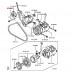 AC PULLEY BOLT FOR A MITSUBISHI CHALLENGER - K96W