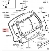 TAILGATE STRUT RIGHT AND LEFT