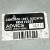 ASC CONTROL UNIT FOR A MITSUBISHI V70# - ASC CONTROL UNIT