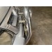 CHROME FRONT NUDGE  BULL A BAR WITH SPOT LAMPS FOR A MITSUBISHI V70# - FRONT BUMPER & SUPPORT