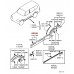 LOWER DOOR TRIM FRONT LEFT FOR A MITSUBISHI V70# - SIDE GARNISH & MOULDING
