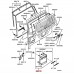 NUMBER PLATE HOUSING FOR A MITSUBISHI GENERAL (EXPORT) - DOOR