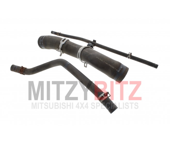 FUEL TANK FILLER AND BREATHER HOSES FOR A MITSUBISHI L200 - KA4T