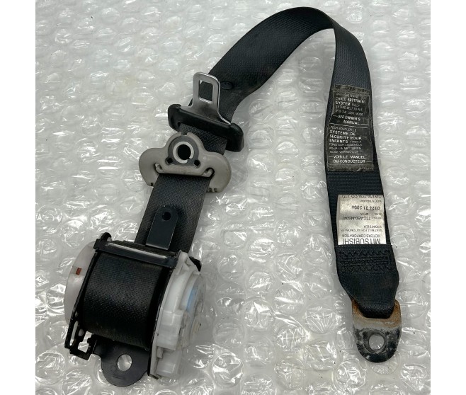 PASSENGER REAR SEAT BELT LEFT FOR A MITSUBISHI L200,L200 SPORTERO - KB4T