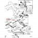 REAR LOWER SUSPENSION ARM FOR A MITSUBISHI PAJERO/MONTERO - V97W