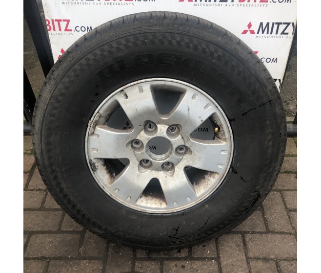 ALLOY WHEEL AND TYRE 16 FOR A MITSUBISHI PAJERO - V77W