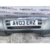 03-06 SILVER FRONT BUMPER WITH FOG LAMPS FOR A MITSUBISHI PAJERO - V65W