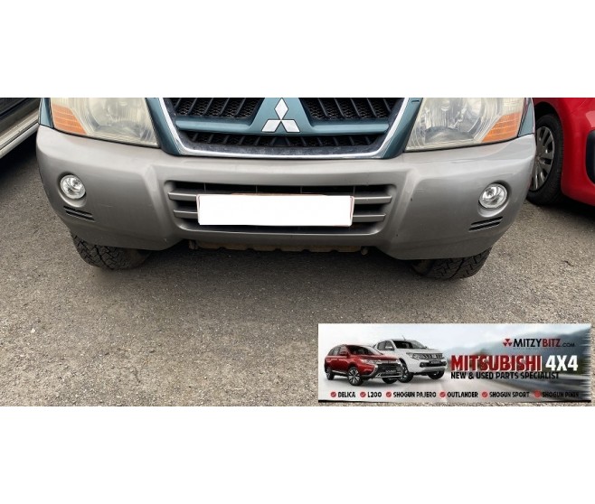 GREY FRONT BUMPER WITH FOG LAMPS 03 06 FOR A MITSUBISHI V60,70# - FRONT BUMPER & SUPPORT