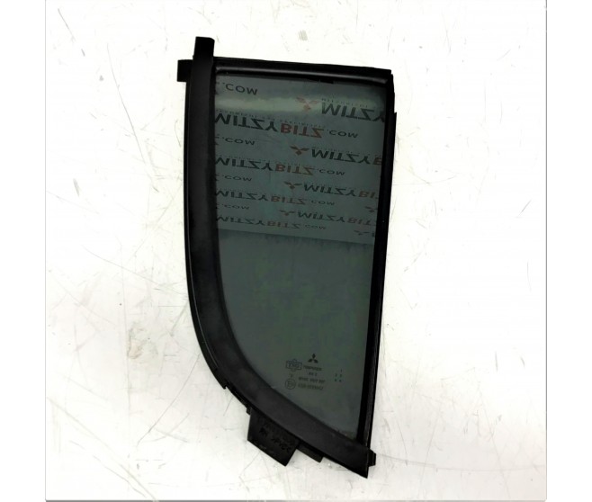 DOOR QUARTER GLASS REAR RIGHT FOR A MITSUBISHI L200,L200 SPORTERO - KB9T