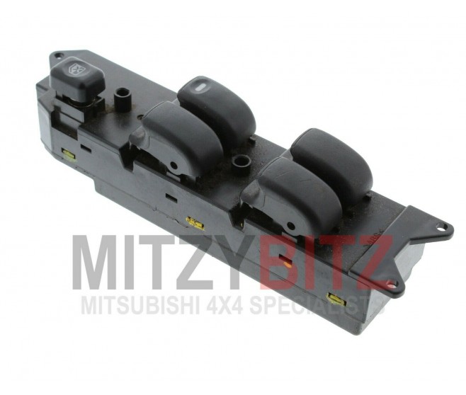 FRONT RIGHT DRIVERS MASTER WINDOW SWITCH FOR A MITSUBISHI INTERIOR - 