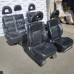 FRONT SEATS AND REAR SEATS IN LEATHER FOR A MITSUBISHI PAJERO - V73W