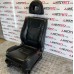 FRONT LEFT BLACK LEATHER SEAT FOR A MITSUBISHI PAJERO/MONTERO - V77W