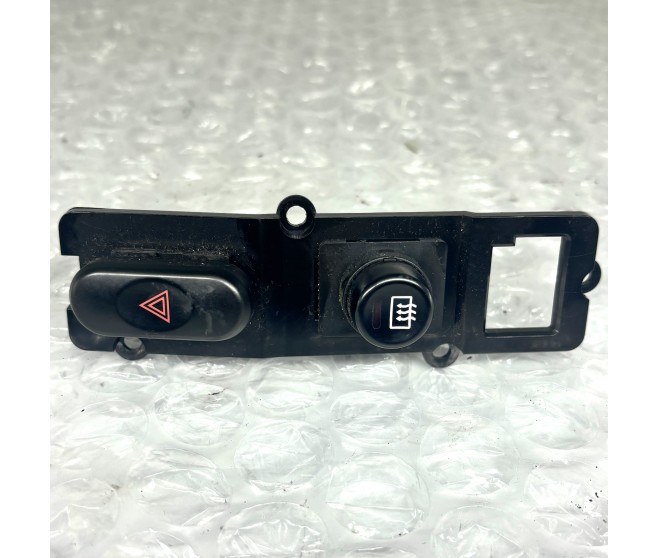 HAZARD SWITCH AND REAR DEFOGGER WITH BRACKET FOR A MITSUBISHI K60,70# - SWITCH & CIGAR LIGHTER