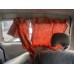 MISMATCHED CURTAIN AND RAILS SET FOR A MITSUBISHI SPACE GEAR/L400 VAN - PA4W