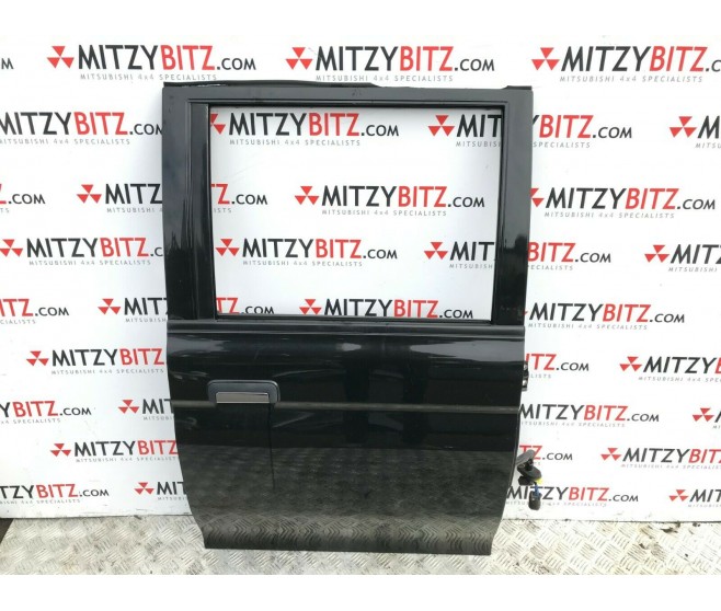 BLACK REAR RIGHT DOOR PANEL ONLY FOR A MITSUBISHI K74T - BLACK REAR RIGHT DOOR PANEL ONLY