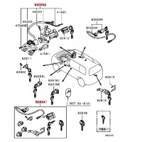 LOCKSET AND IGNITION SWITCH HOUSING