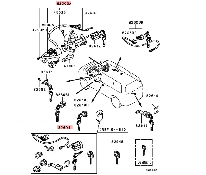 LOCKSET AND IGNITION SWITCH HOUSING