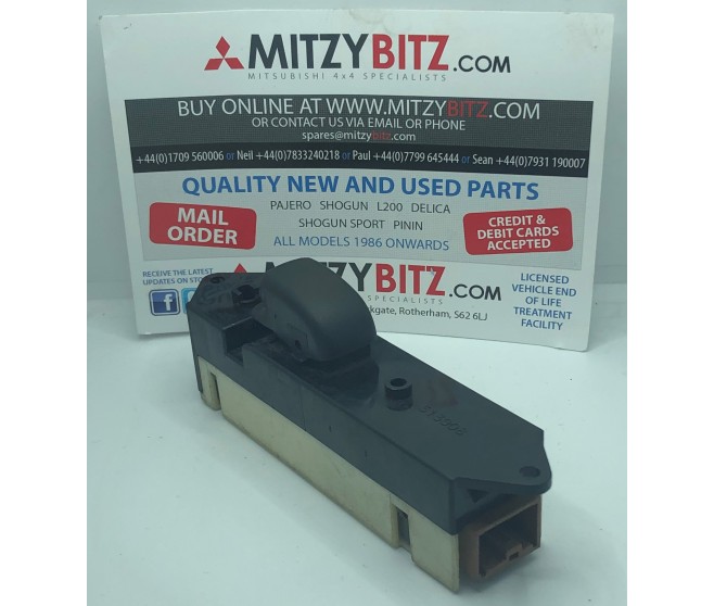 WINDOW SWITCH REAR RIGHT FOR A MITSUBISHI L200 - K74T