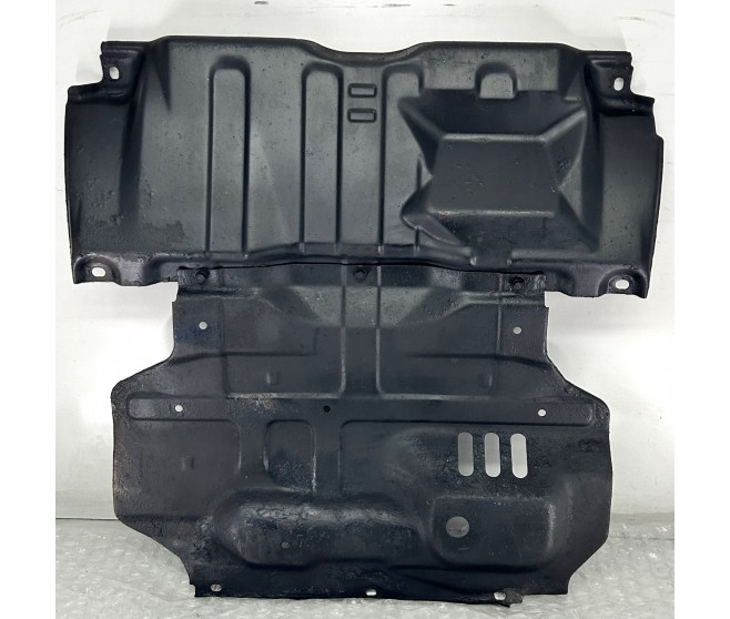 UNDER ENGINE SKID PLATE AND FRONT GUARD FOR A MITSUBISHI SHOGUN SPORT - K80,90#