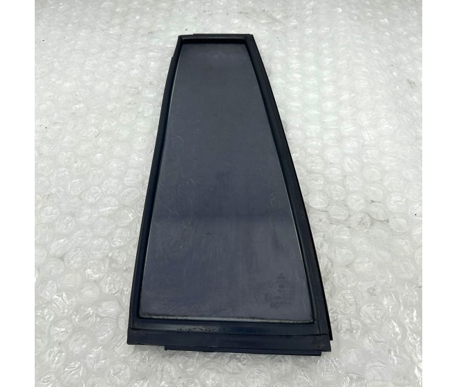 STATIONARY DOOR GLASS REAR LEFT FOR A MITSUBISHI K80,90# - REAR DOOR PANEL & GLASS