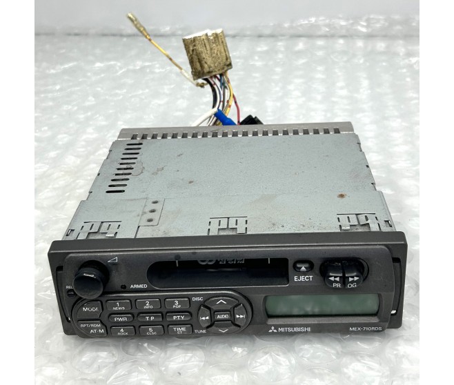 STEREO RADIO TAPE PLAYER MEX 710RDS FOR A MITSUBISHI L200 - K76T