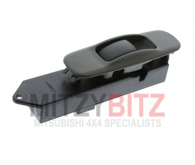 WINDOW SWITCH AND TRIM FRONT LEFT FOR A MITSUBISHI V10-40# - WINDOW SWITCH AND TRIM FRONT LEFT