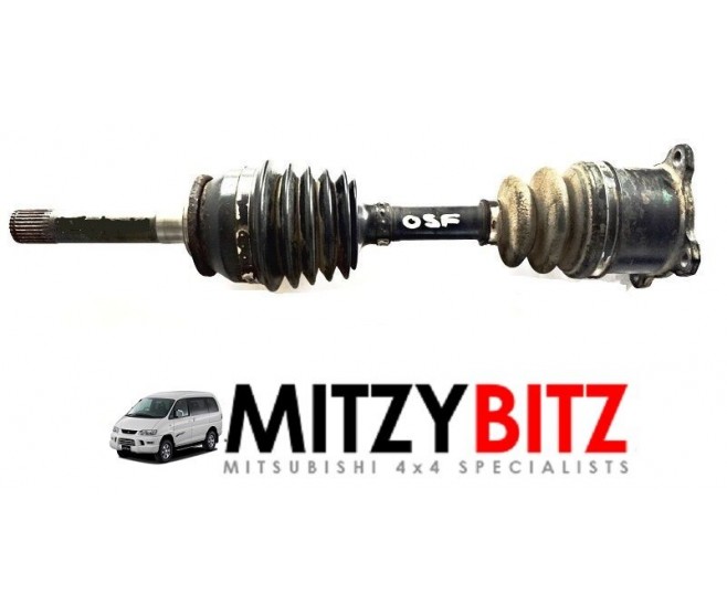 FRONT RIGHT AXLE DRIVESHAFT FOR A MITSUBISHI SPACE GEAR/L400 VAN - PD3W