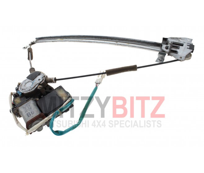 FRONT RIGHT WINDOW REGULATOR AND MOTOR FOR A MITSUBISHI PAJERO - V26WG