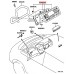 CENTRE DASH HEATER BLOWER CONTROL FOR A MITSUBISHI PA-PF# - CENTRE DASH HEATER BLOWER CONTROL