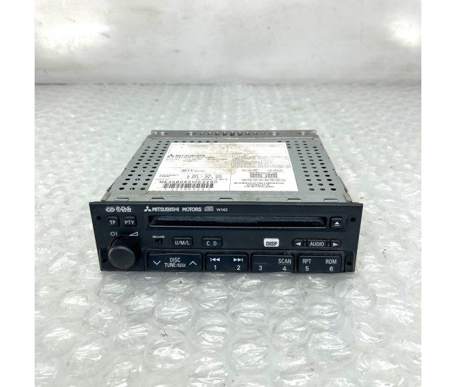 W142 RADIO STEREO CD PLAYER FOR A MITSUBISHI H60,70# - W142 RADIO STEREO CD PLAYER
