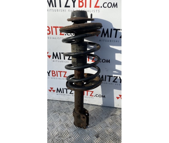 FRONT SUSPENSION STRUT AND COIL SPRING FOR A MITSUBISHI H60,70# - FRONT SUSPENSION STRUT AND COIL SPRING