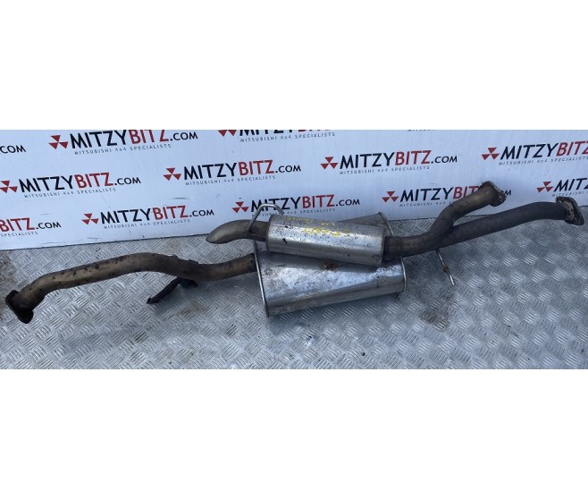 REAR EXHAUST BACK BOX AND TAILPIPE FOR A MITSUBISHI K80,90# - EXHAUST PIPE & MUFFLER
