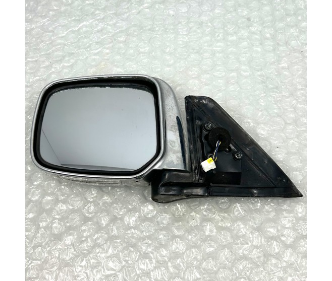 CHROME WING MIRROR FRONT LEFT FOR A MITSUBISHI L200 - K74T