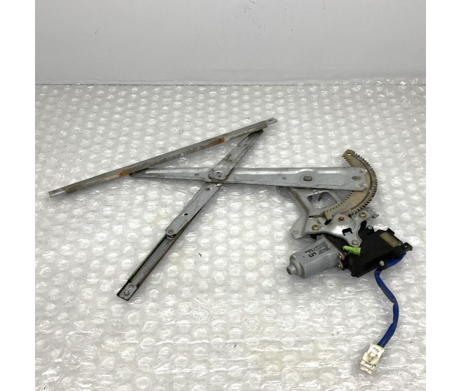 WINDOW REGULATOR AND MOTOR FRONT LEFT FOR A MITSUBISHI PAJERO IO - H77W