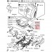 FRONT LEFT POWER SEAT SWITCH FOR A MITSUBISHI PAJERO/MONTERO - V77W