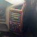 LEFT AND RIGHT WOOD EFFECT DASH VENTS FOR A MITSUBISHI PAJERO - V73W