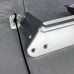 FRONT FLOOR CONSOLE BRACKET AND BOLTS FOR A MITSUBISHI PAJERO - V73W