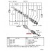 DRIVE SHAFT FRONT LEFT FOR A MITSUBISHI GENERAL (EXPORT) - FRONT AXLE