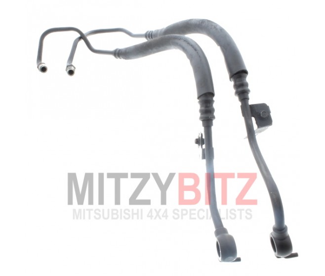ENGINE OIL COOLER FEED AND RETURN HOSE FOR A MITSUBISHI V75,77W - ENGINE OIL COOLER FEED AND RETURN HOSE