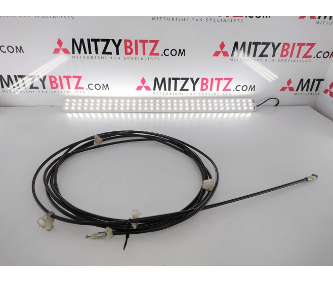 FUEL FILLER LID LOCK RELEASE CABLE FOR A MITSUBISHI PAJERO - V75W