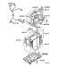 FRONT BATTERY TRAY FOR A MITSUBISHI GENERAL (EXPORT) - CHASSIS ELECTRICAL