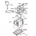 FRONT BATTERY TRAY FOR A MITSUBISHI GENERAL (EXPORT) - CHASSIS ELECTRICAL