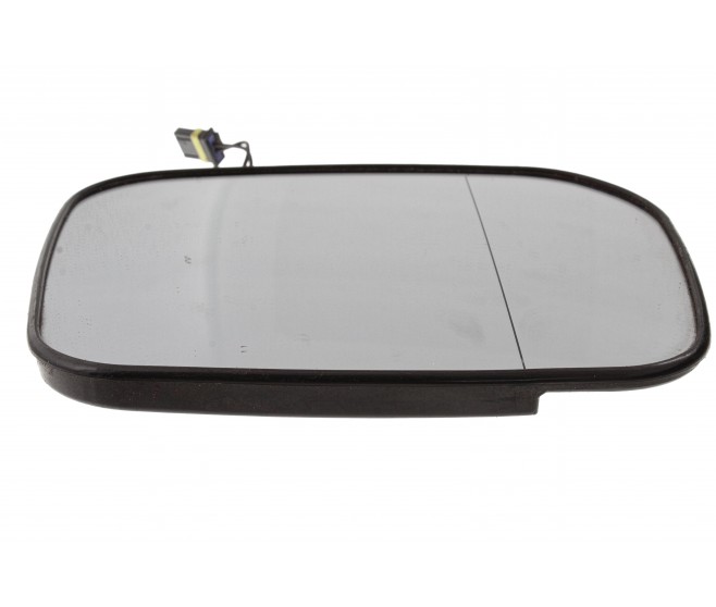FRONT LEFT DOOR WING MIRROR GLASS ONLY FOR A MITSUBISHI NATIVA - K94W