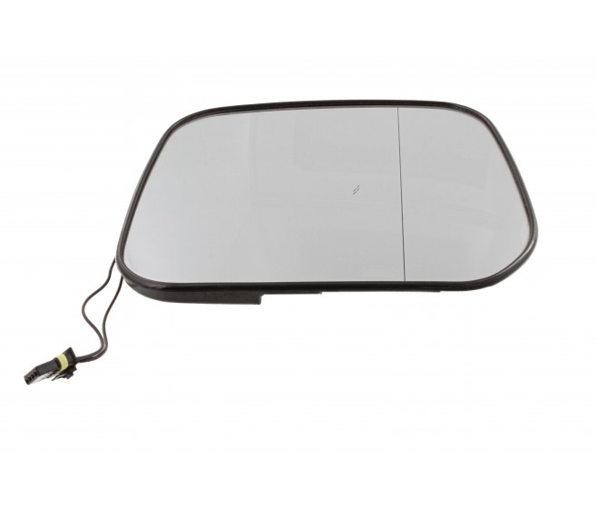 FRONT RIGHT DOOR WING MIRROR GLASS FOR A MITSUBISHI NATIVA - K94W