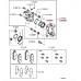 CALIPER COMPLETE RIGHT FRONT FOR A MITSUBISHI PAJERO IO - H77W