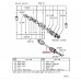 FRONT LEFT DRIVESHAFT FOR A MITSUBISHI GENERAL (EXPORT) - FRONT AXLE